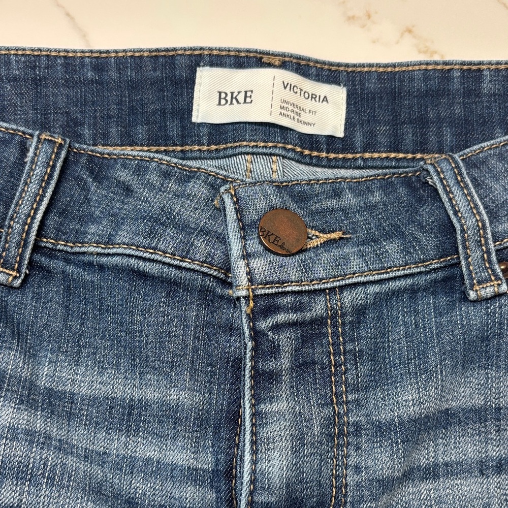 BKE Victoria High Rise Blue Jeans